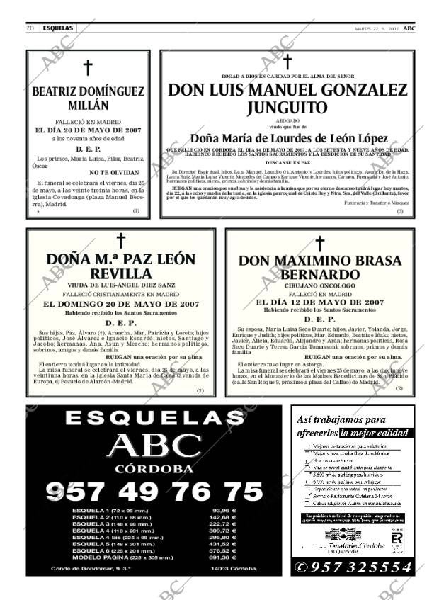 ABC CORDOBA 22-05-2007 página 82