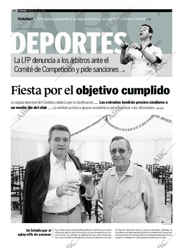 ABC CORDOBA 22-05-2007 página 87