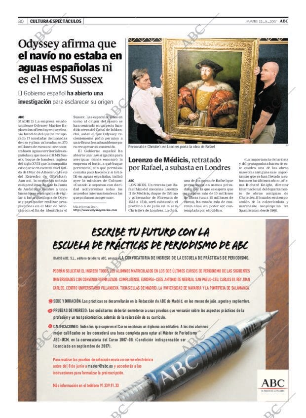 ABC MADRID 22-05-2007 página 80