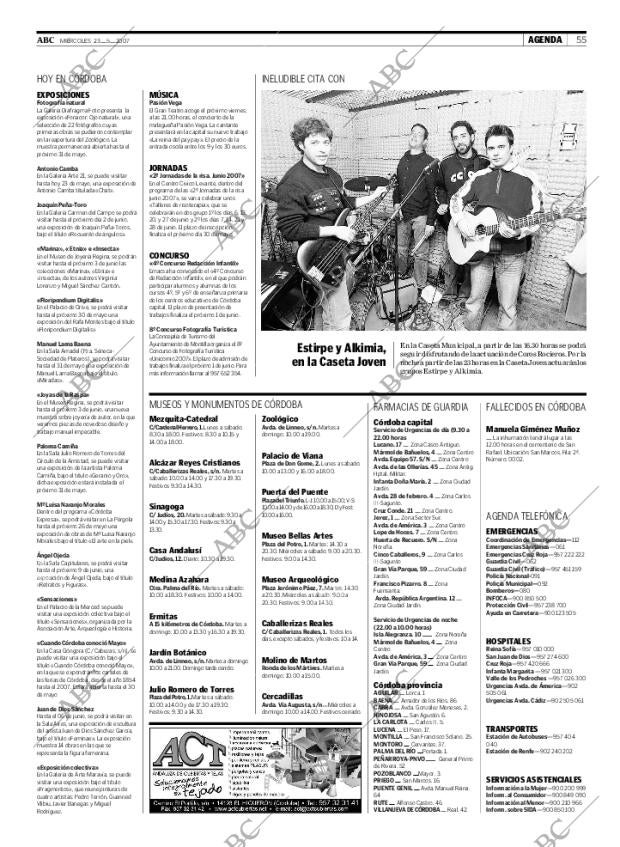 ABC CORDOBA 23-05-2007 página 67