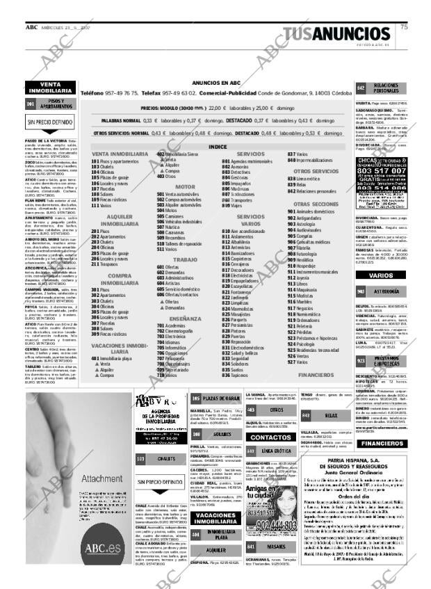 ABC CORDOBA 23-05-2007 página 87