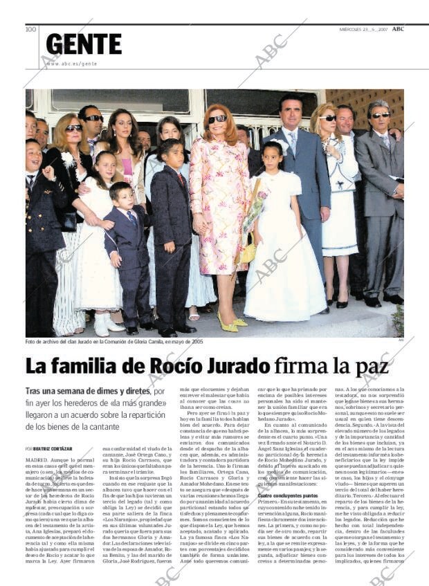 ABC MADRID 23-05-2007 página 100