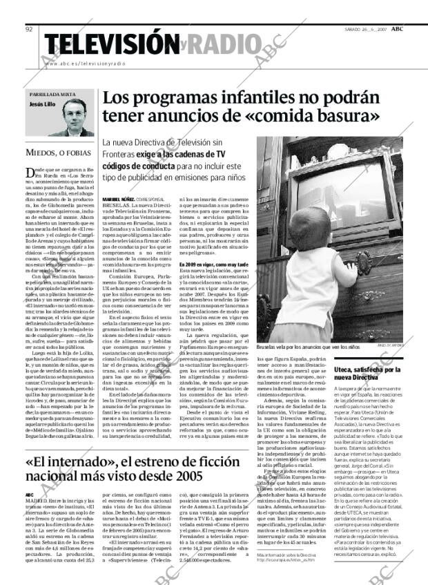 ABC MADRID 26-05-2007 página 108