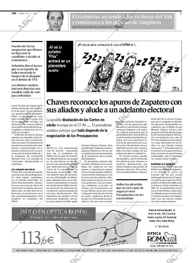 ABC MADRID 26-05-2007 página 11