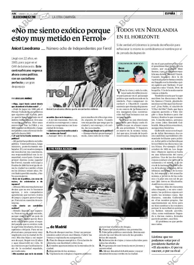 ABC MADRID 26-05-2007 página 21