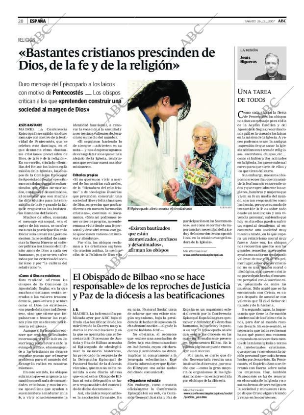 ABC MADRID 26-05-2007 página 28