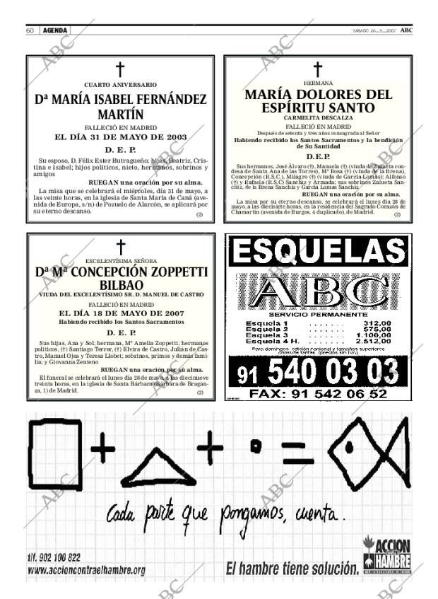 ABC MADRID 26-05-2007 página 76