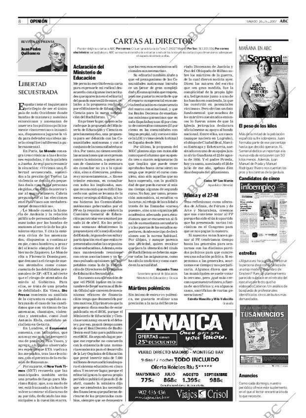 ABC MADRID 26-05-2007 página 8