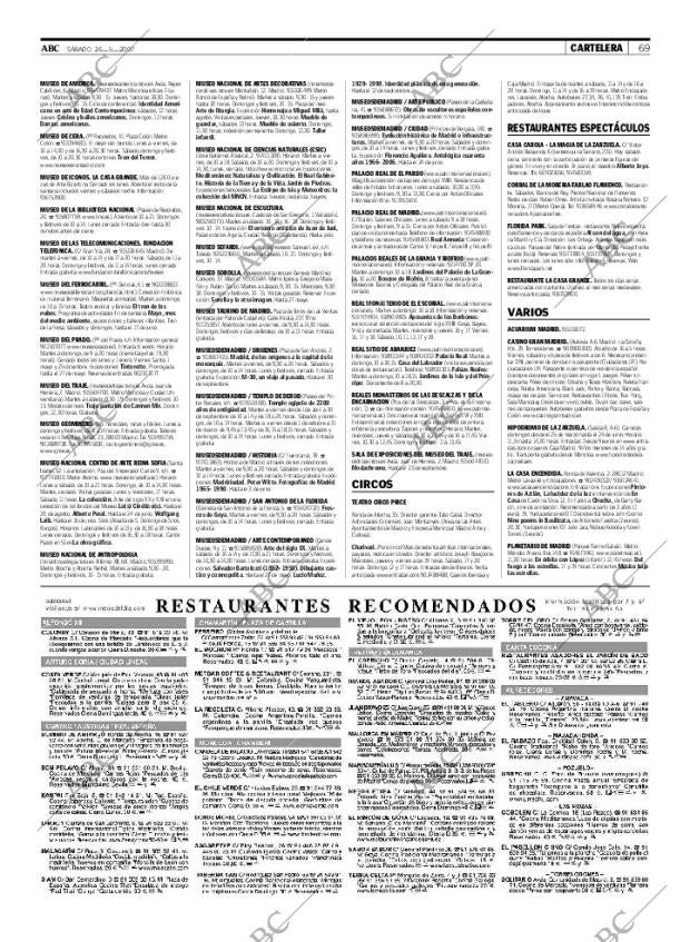 ABC MADRID 26-05-2007 página 85