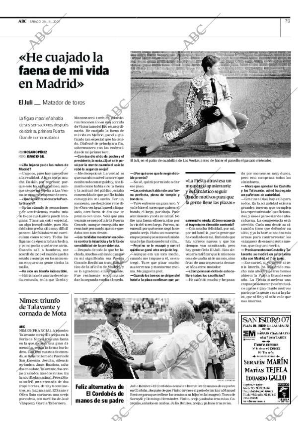 ABC MADRID 26-05-2007 página 95