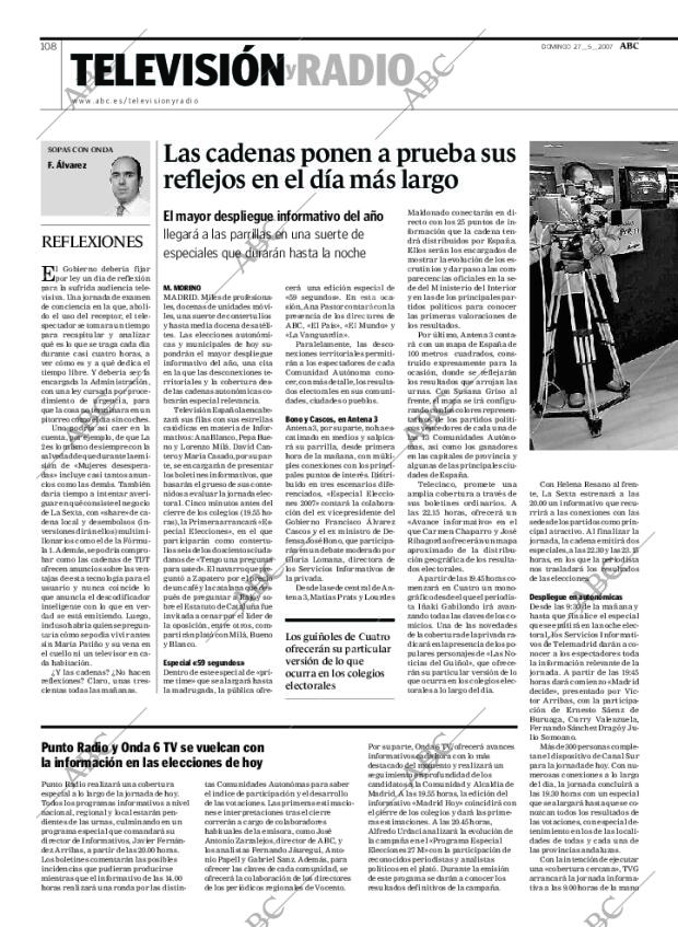 ABC MADRID 27-05-2007 página 108