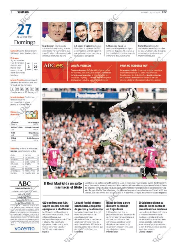 ABC MADRID 27-05-2007 página 2