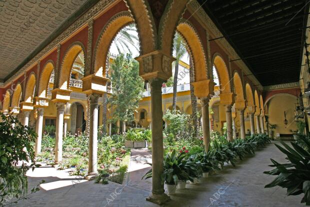 talle del patio del Palacio de las Dueñas