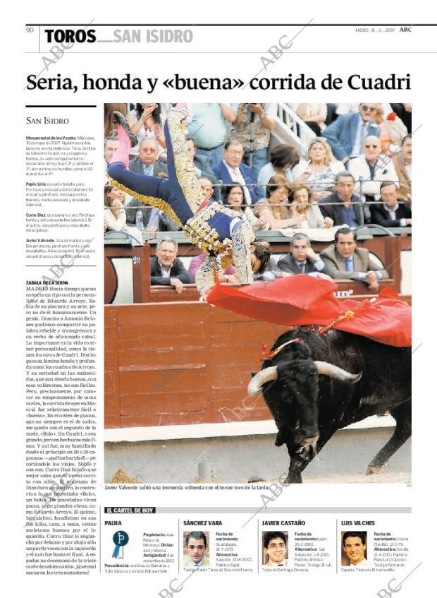 ABC MADRID 31-05-2007 página 90