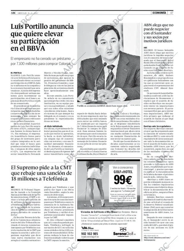 ABC MADRID 13-06-2007 página 47