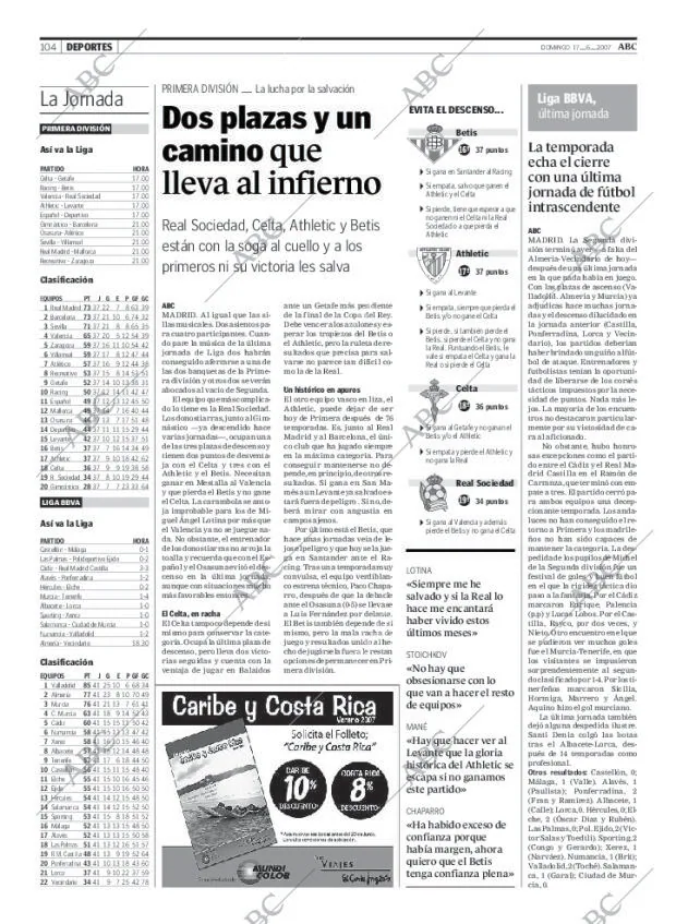 ABC MADRID 17-06-2007 página 104