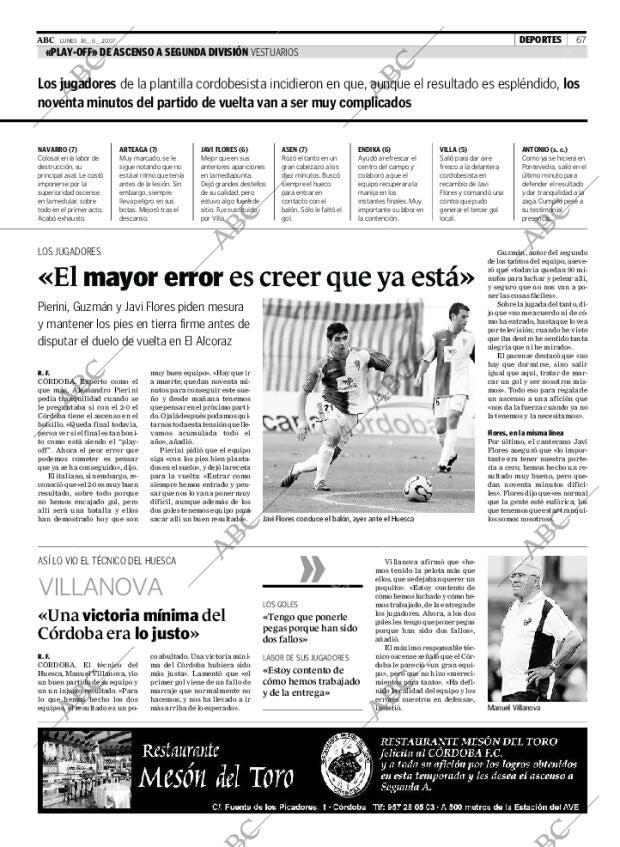 ABC CORDOBA 18-06-2007 página 67
