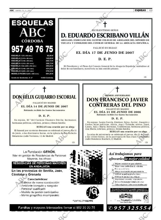 ABC CORDOBA 19-06-2007 página 69