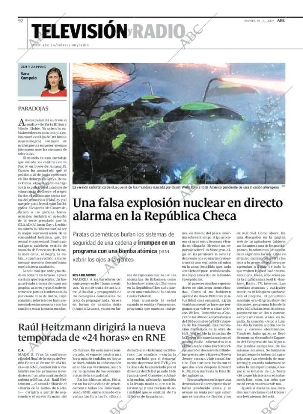 ABC MADRID 19-06-2007 página 92