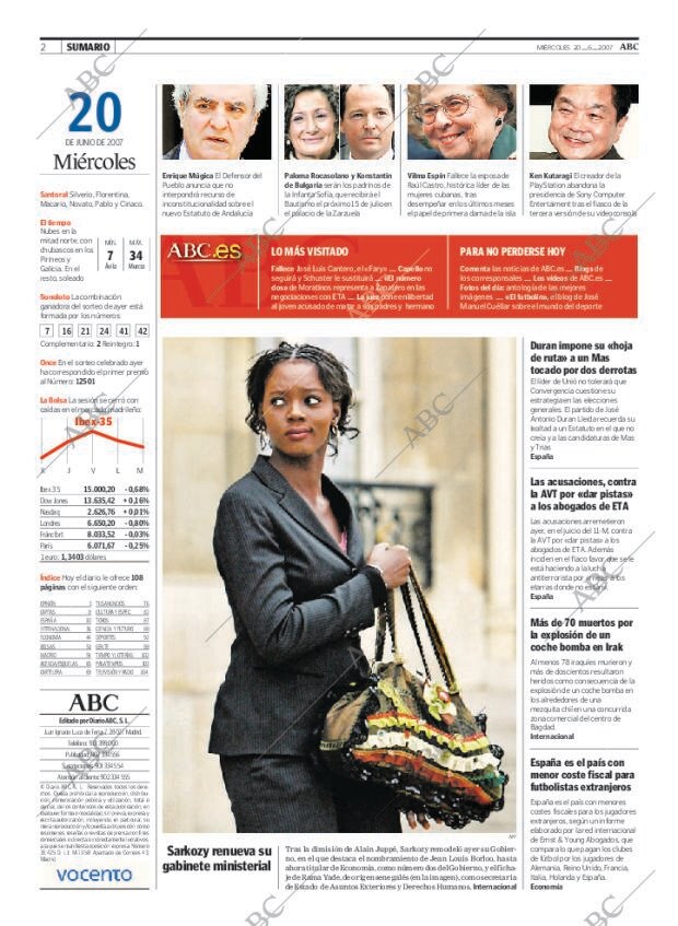 ABC MADRID 20-06-2007 página 2
