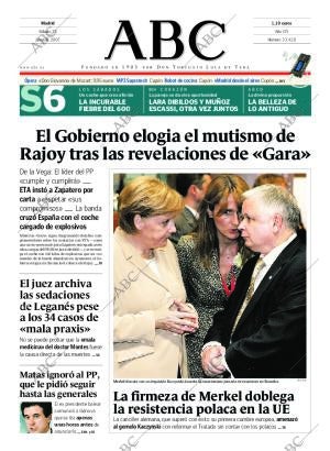 ABC MADRID 23-06-2007 página 1