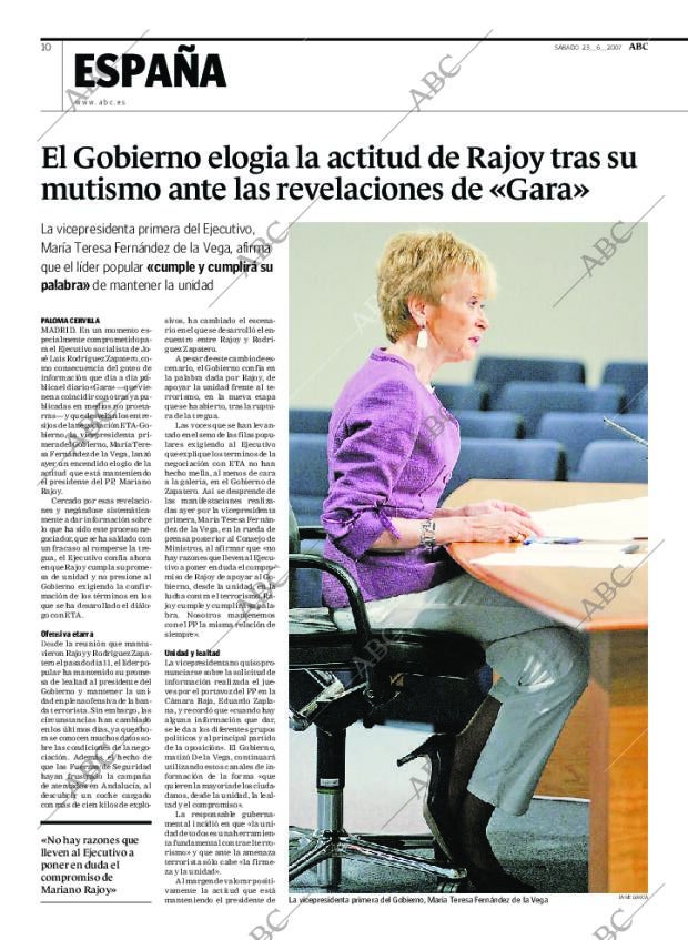 ABC MADRID 23-06-2007 página 10