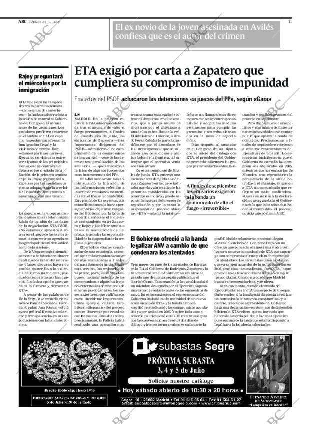 ABC MADRID 23-06-2007 página 11
