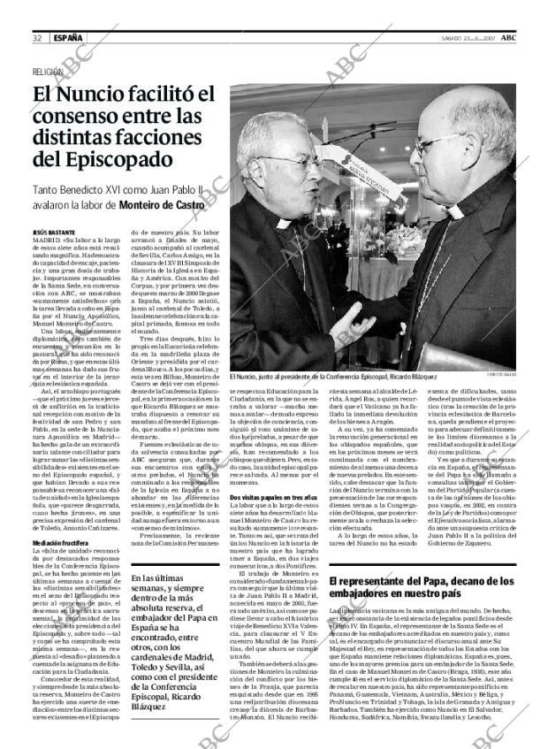 ABC MADRID 23-06-2007 página 32