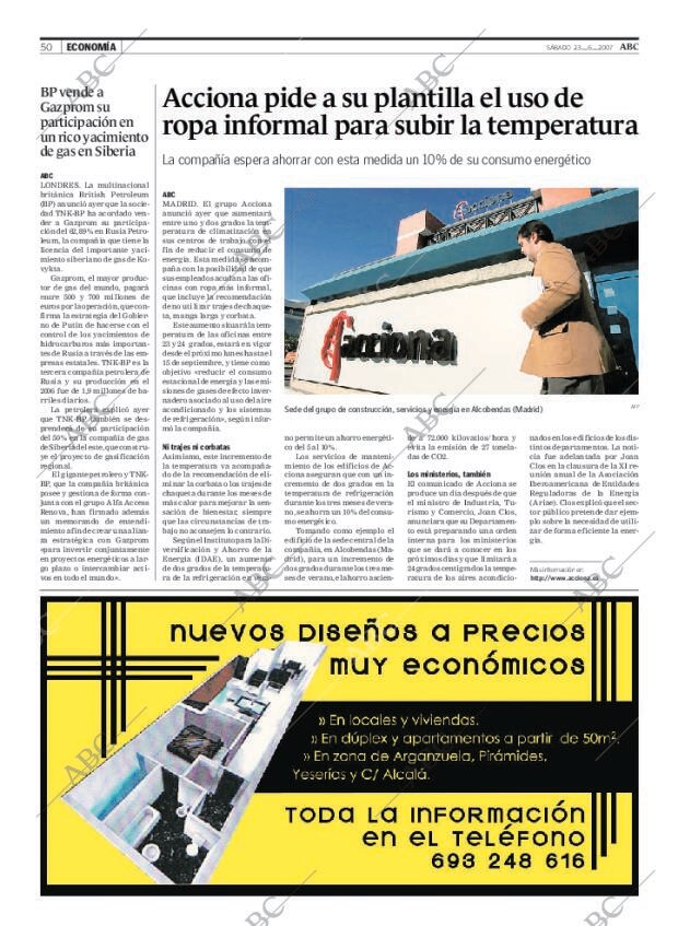 ABC MADRID 23-06-2007 página 50