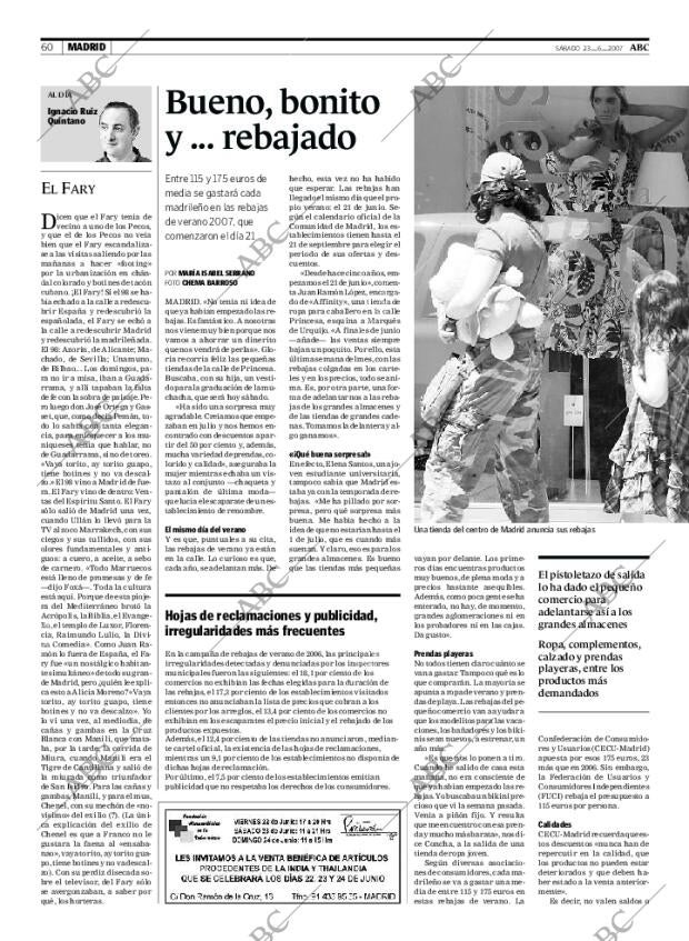 ABC MADRID 23-06-2007 página 76