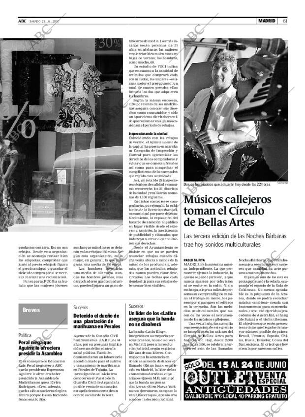 ABC MADRID 23-06-2007 página 77