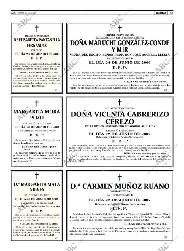 ABC MADRID 23-06-2007 página 81