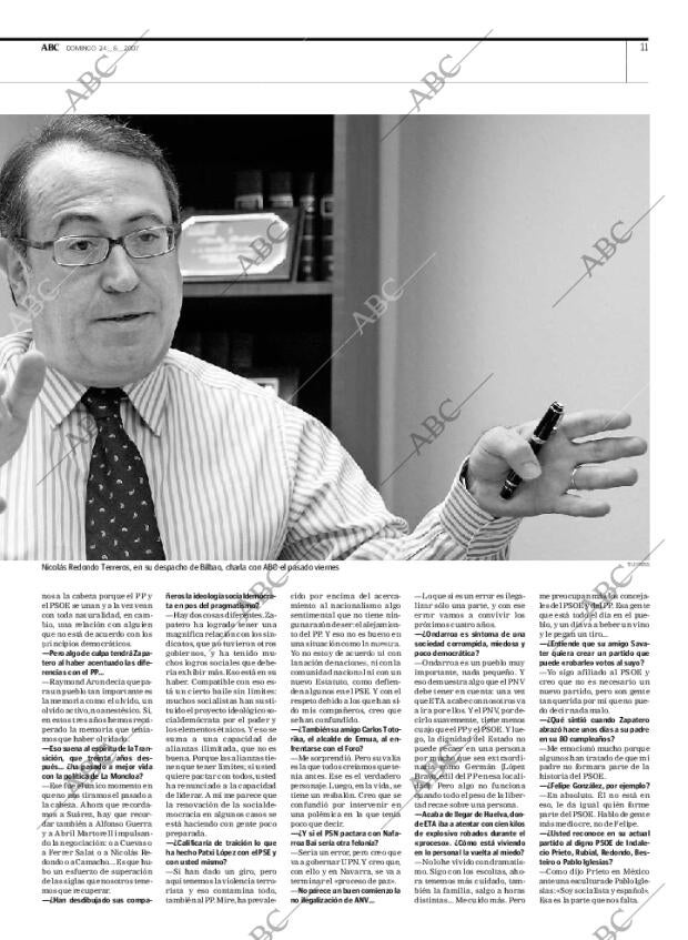 ABC MADRID 24-06-2007 página 11