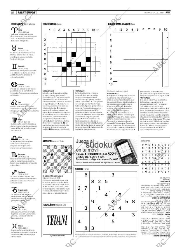 ABC MADRID 24-06-2007 página 118