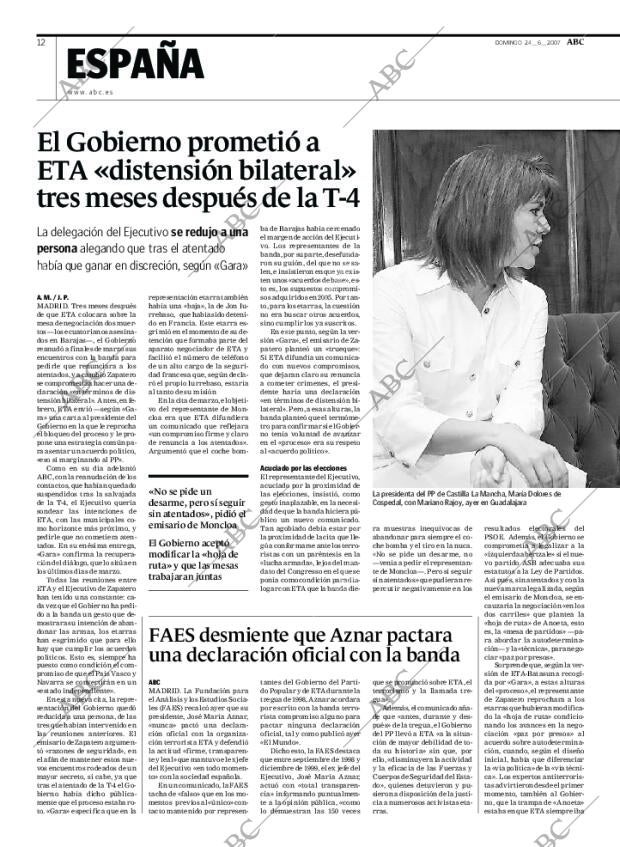 ABC MADRID 24-06-2007 página 12