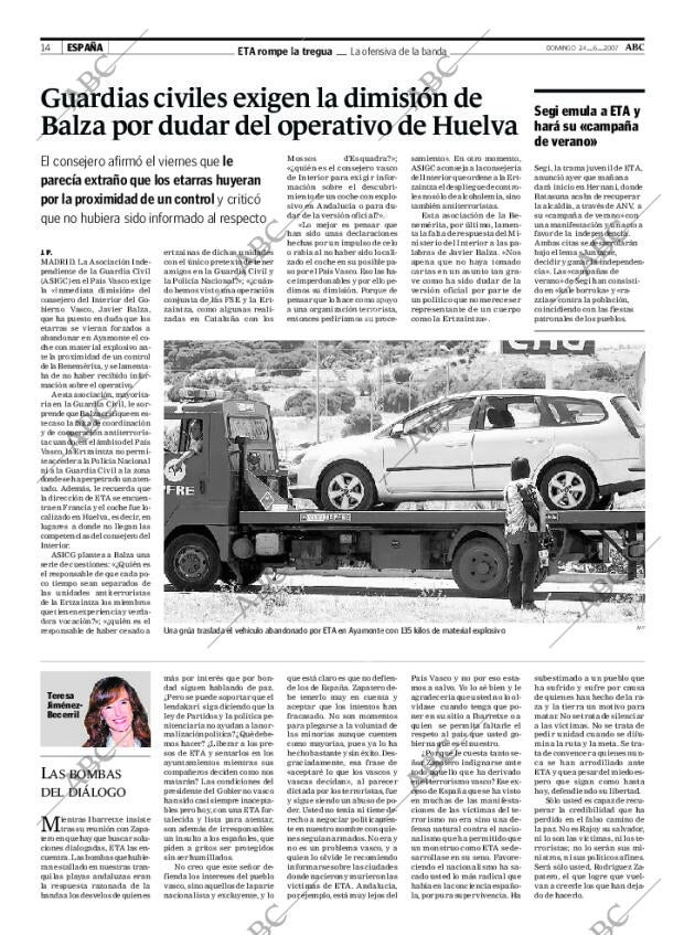 ABC MADRID 24-06-2007 página 14