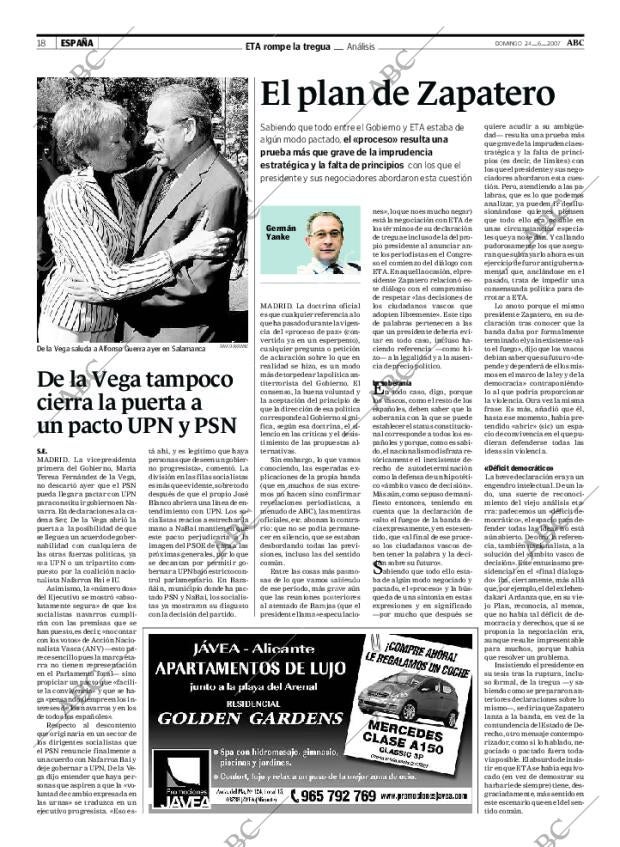 ABC MADRID 24-06-2007 página 18