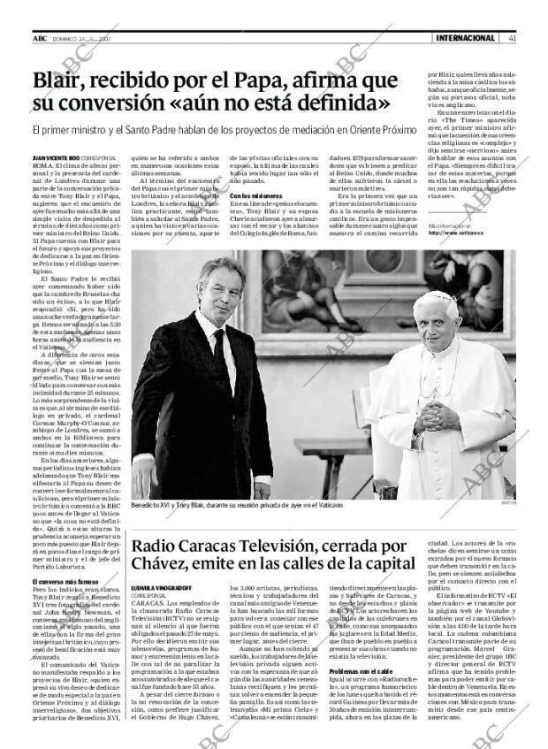 ABC MADRID 24-06-2007 página 41