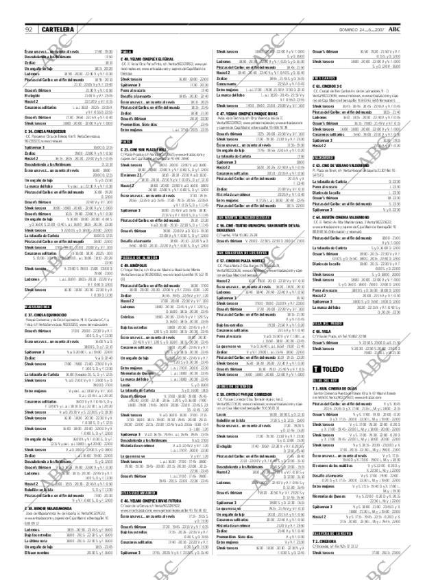 ABC MADRID 24-06-2007 página 92