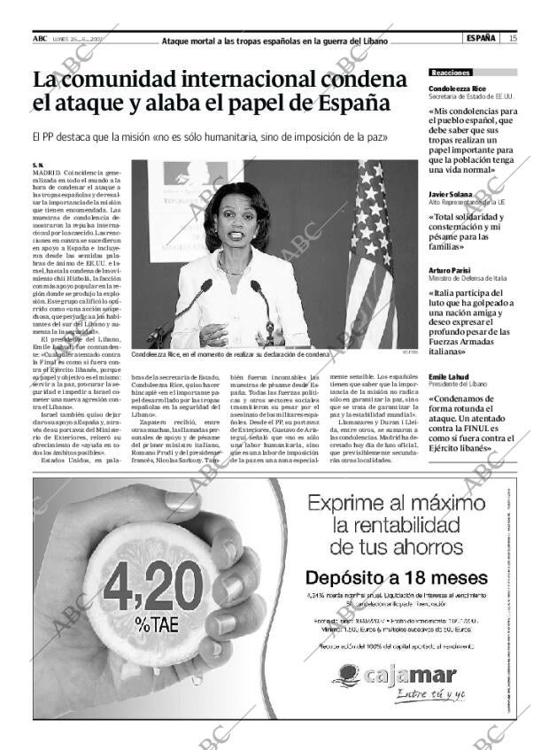 ABC MADRID 25-06-2007 página 15