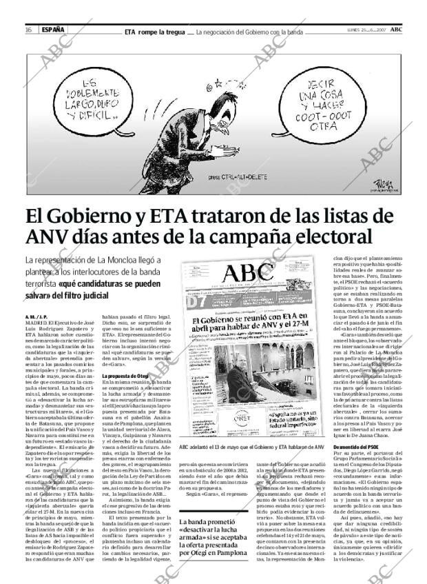 ABC MADRID 25-06-2007 página 16