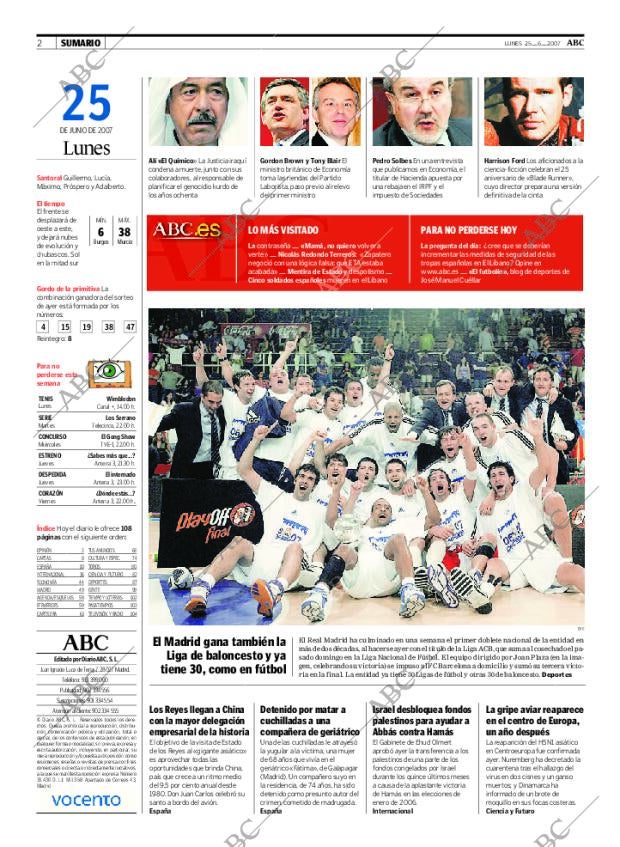 ABC MADRID 25-06-2007 página 2