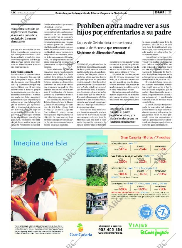 ABC MADRID 25-06-2007 página 27