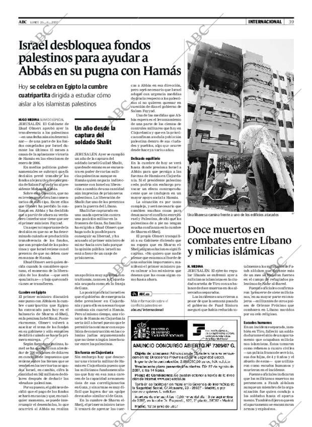 ABC MADRID 25-06-2007 página 39