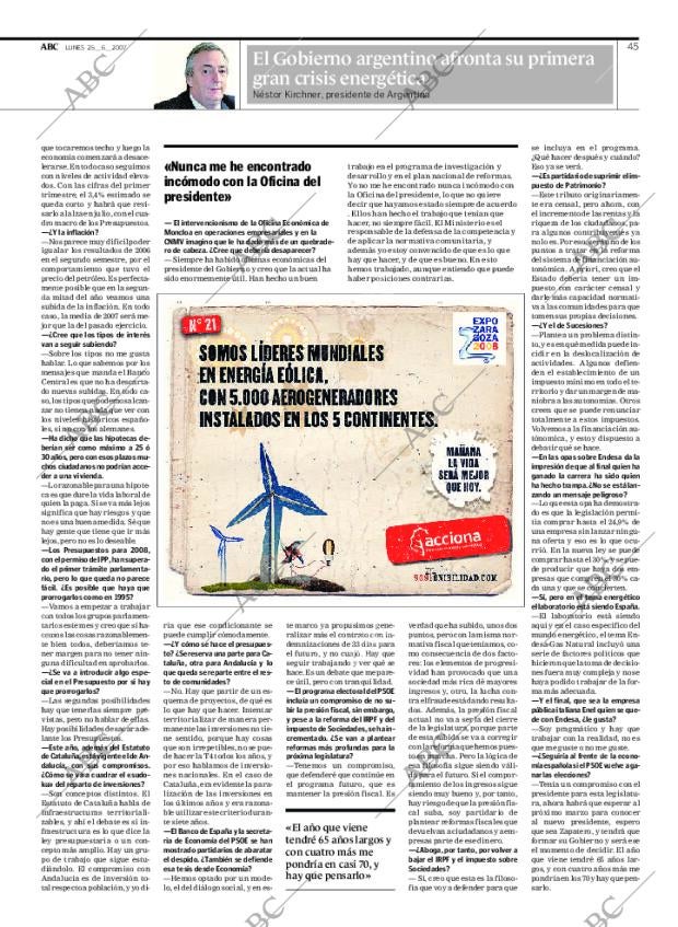 ABC MADRID 25-06-2007 página 45