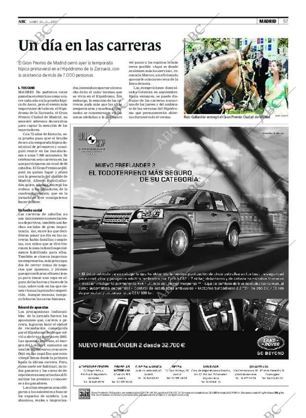 ABC MADRID 25-06-2007 página 57