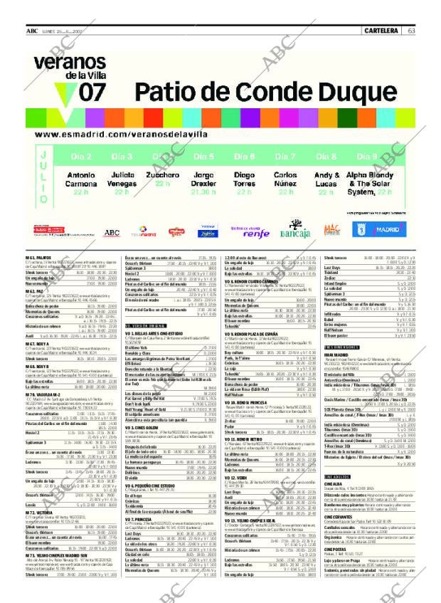 ABC MADRID 25-06-2007 página 63