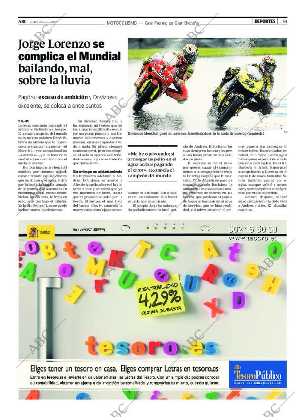 ABC MADRID 25-06-2007 página 91