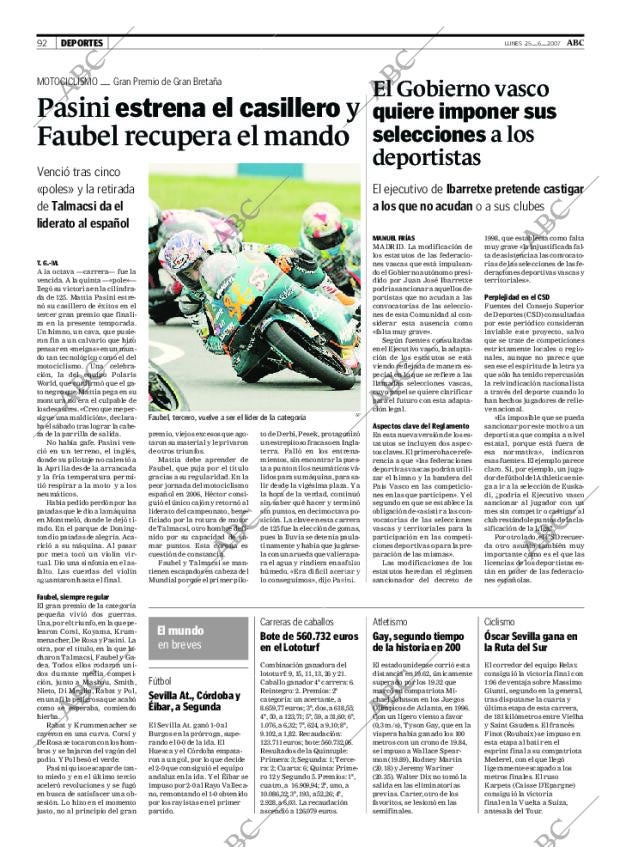 ABC MADRID 25-06-2007 página 92