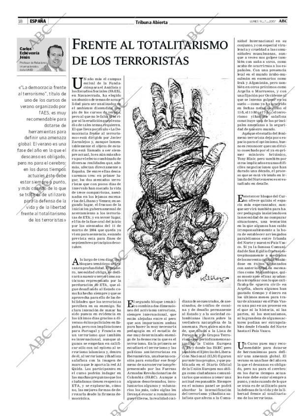 ABC MADRID 09-07-2007 página 18